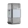 Olightの半透明グレーOstation X AAAスマート乾電池ディスペンサー、LEDインジケーター付きの近未来的なデザインで自宅やオフィスの電池整理と収納に最適