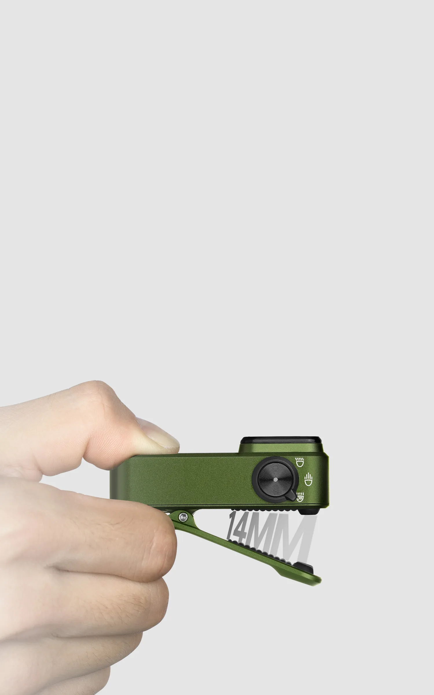 専用です♡③感謝価格♡エメラルドグリーン系フローライトくり抜きバングル Oclip Pro LEDクリップライト ランニング 作業用 小型強力ライト 3つの