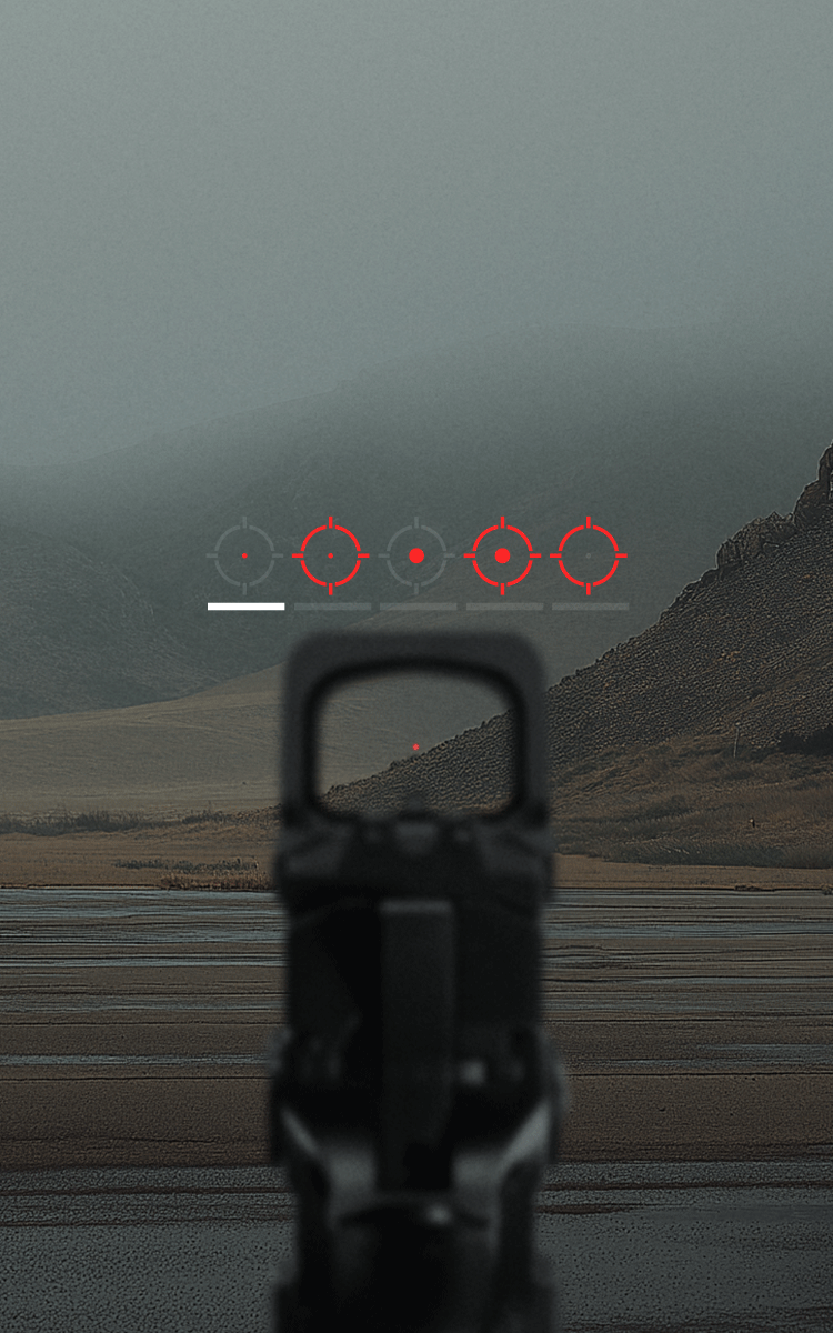 Osight XR 密閉型ドットサイト 磁気充電 RMRフットプリント 2/6+32 MOA