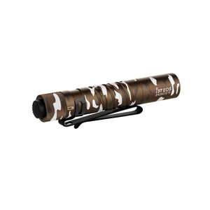 3T EOSブラウン迷彩ポケット懐中電灯、戦術的なEDCツール、屋外キャンプ、ハイキング、緊急用ライト