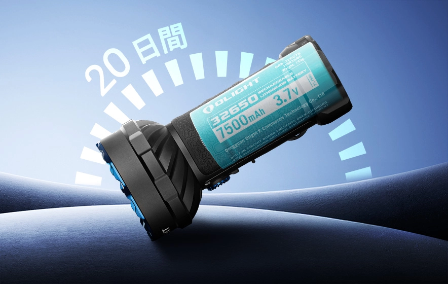 Marauder Mini 2 LED懐中電灯 10000ルーメン 超強力 防災 照射モード 5