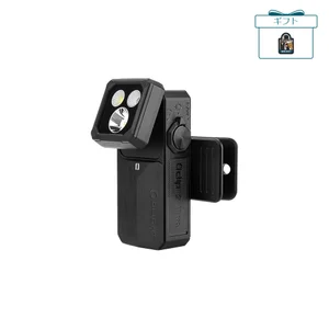 Olight Oclip 2 Ultra ブラック クリップ式EDCライト 角度調整可能なLEDヘッドと頑丈なクリップ付きのアウトドア・防災用小型ライト