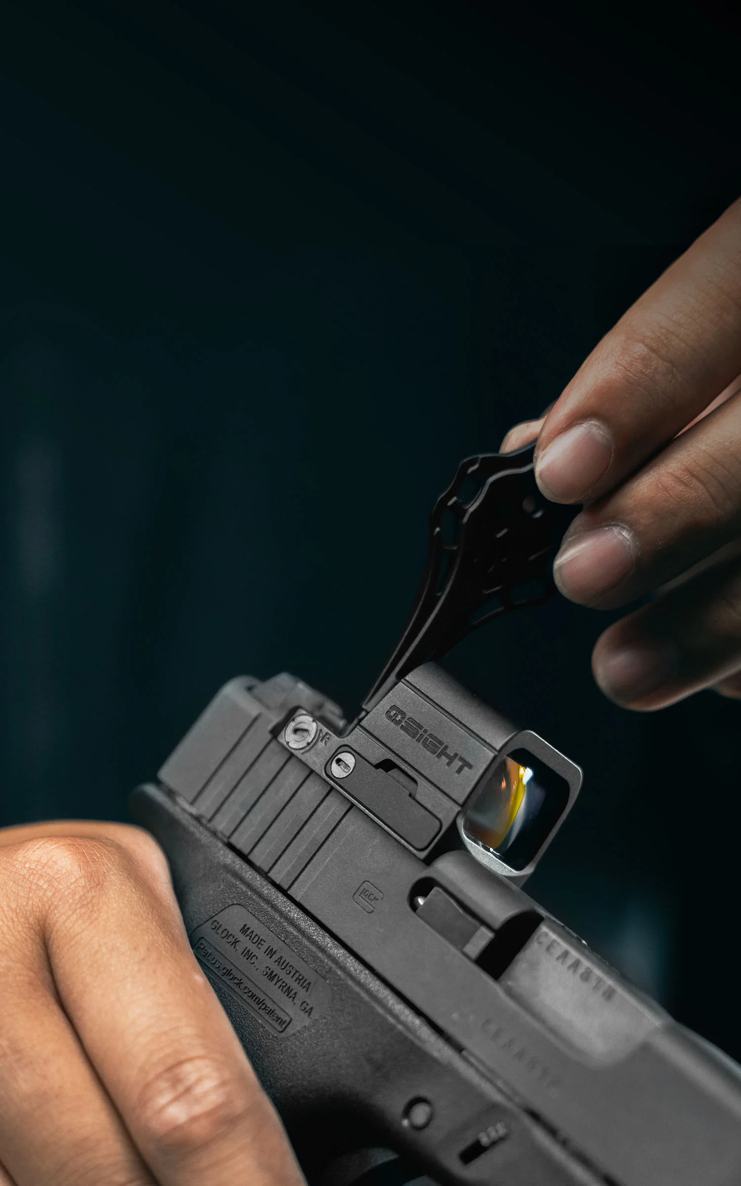 Osight Olight SE 密閉型レッドドットサイト 電池交換式 Osight SE 密閉型エミッター光学系 レッドドットサイト 高精度