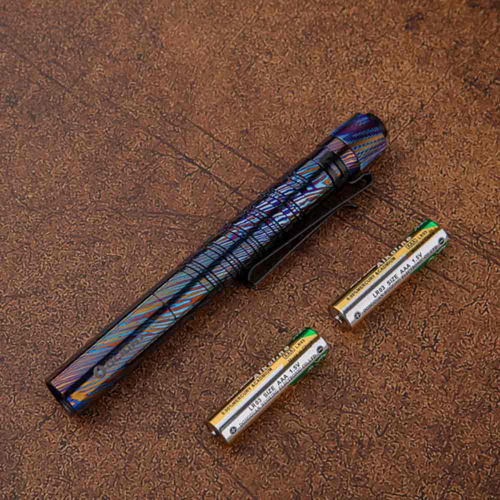 i3T Plus チタンダマスカス - Olight Japan