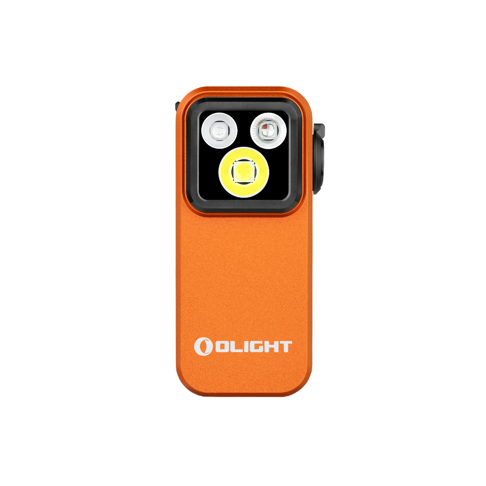 Oclip Pro S クリップ式懐中電灯 5-in-1マルチカラーLED UV RGBミニ