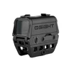 Olightの黒いOsight Rドットサイト、マウント付きの斜め側面カット、タクティカルな射撃やハンティング用