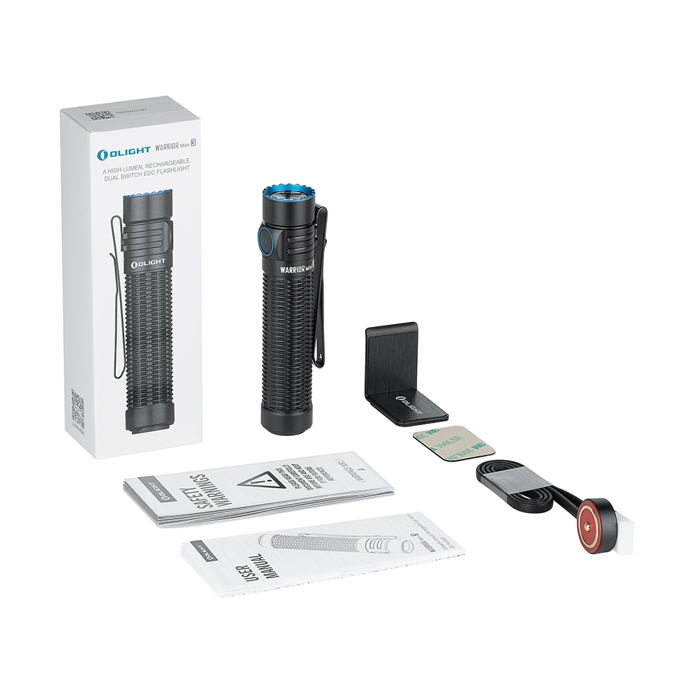 Warrior Mini 3 最強EDCタクティカルライト 1750lm - Olight Japan