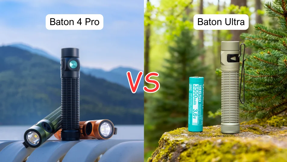 2026年最新 Olight Baton 4 Pro と Baton Ultra の性能を徹底比較する