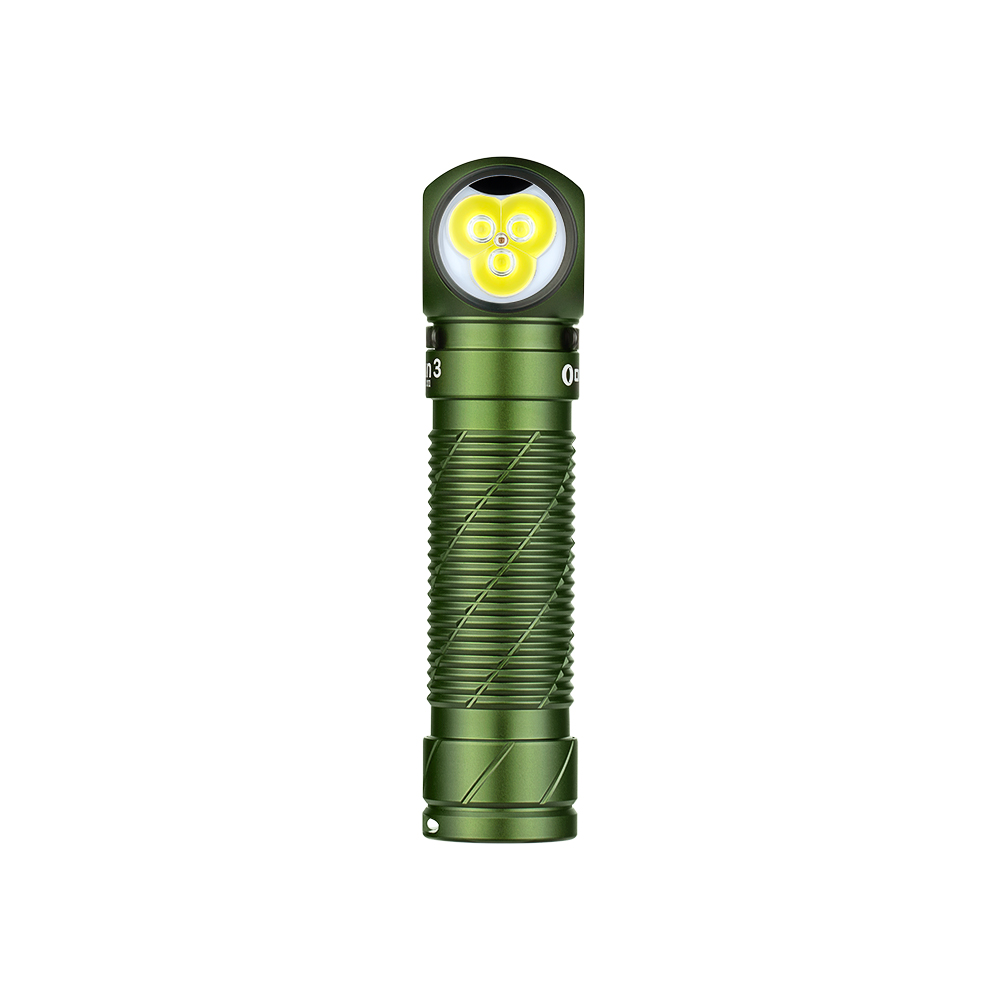 Perun 3 高出力L型懐中電灯 3000ルーメン ヘッドライト 多機能 LED