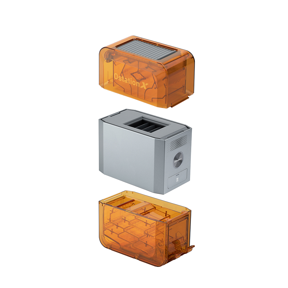 Ostation X 自動充電式単3電池充電器セット｜USBポート搭載・急速充電