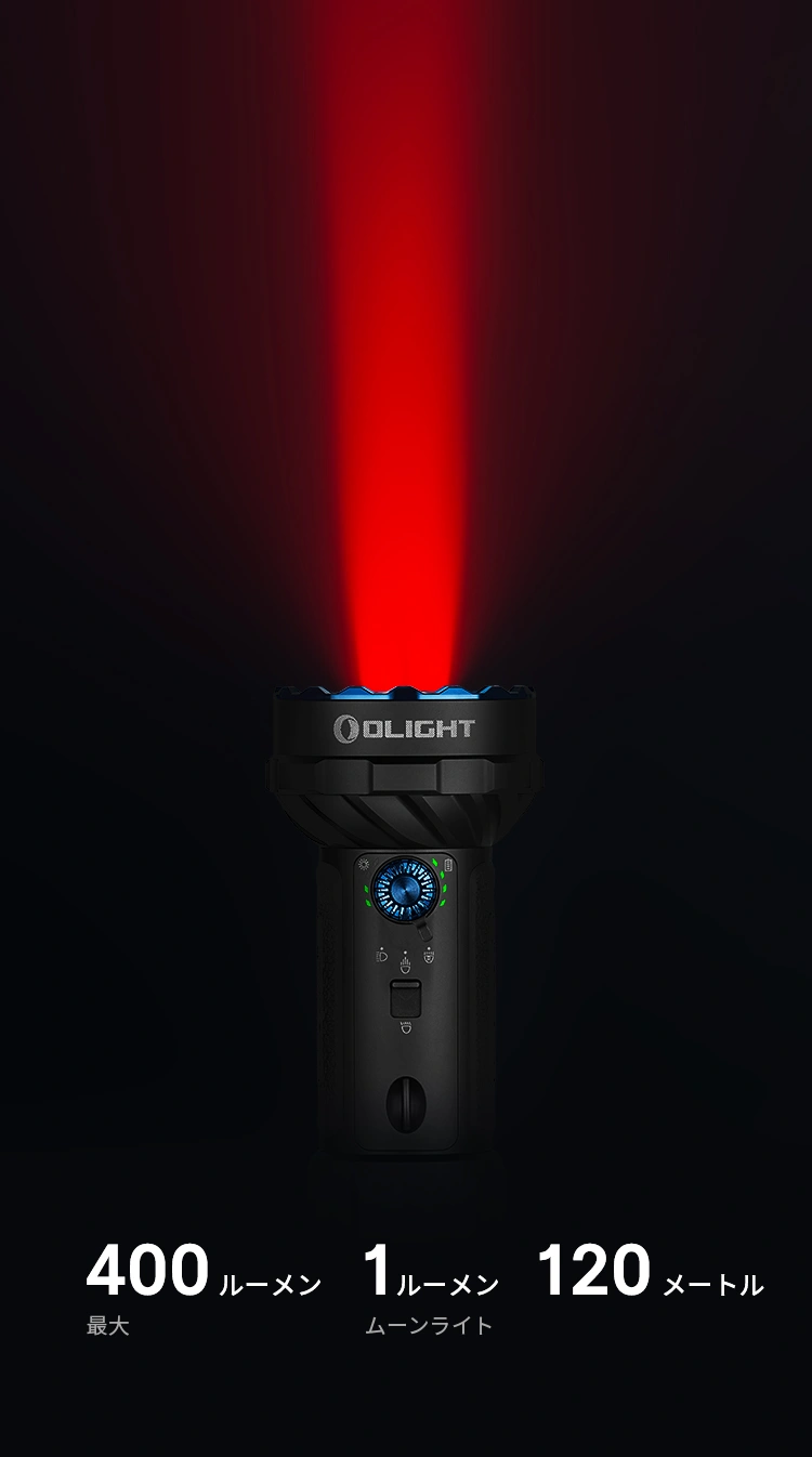 Marauder Mini 2 LED懐中電灯 10000ルーメン 高輝度 強力 デュアル