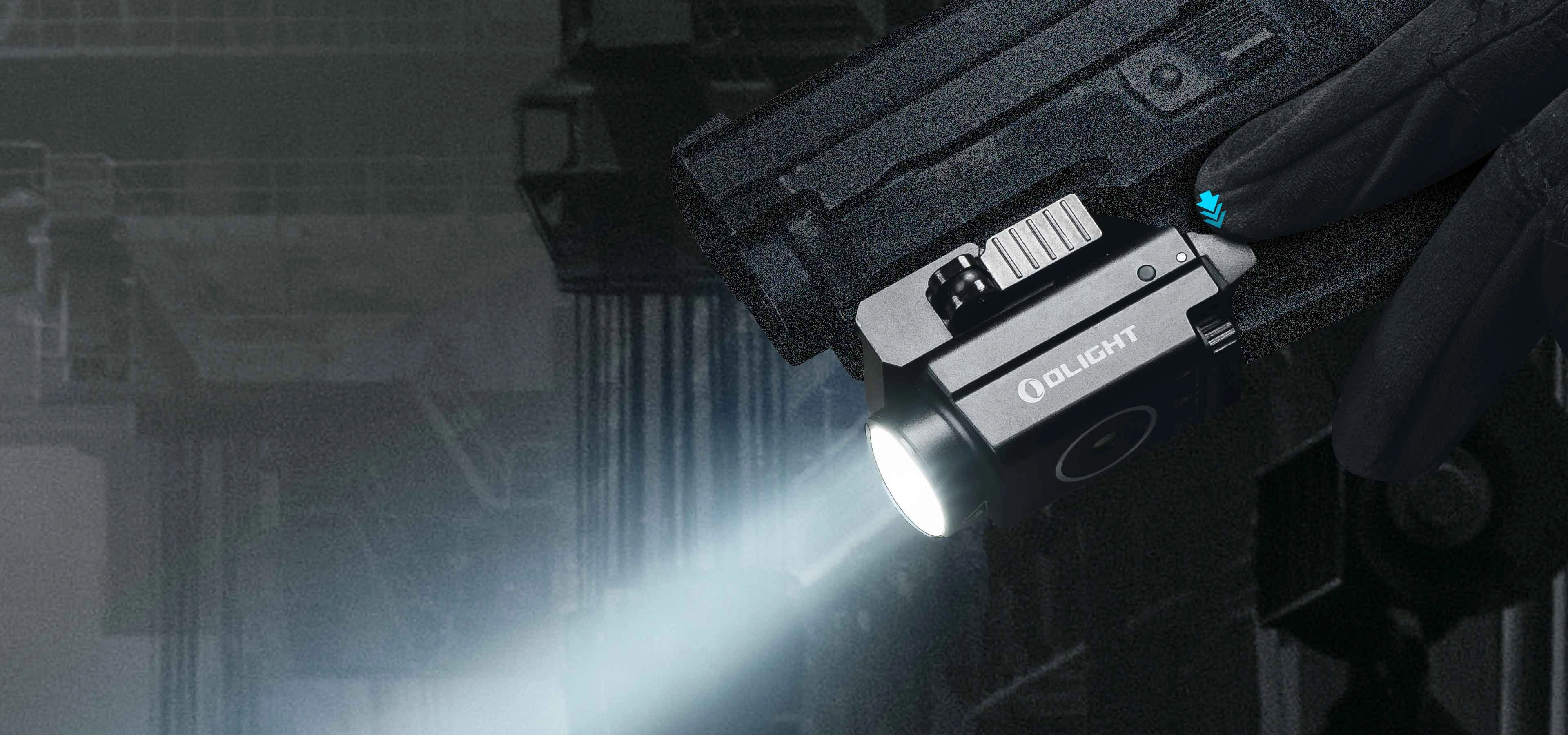 OLIGHT BALDR S タクティカルライト高輝度緑レーザー搭載ウェポン