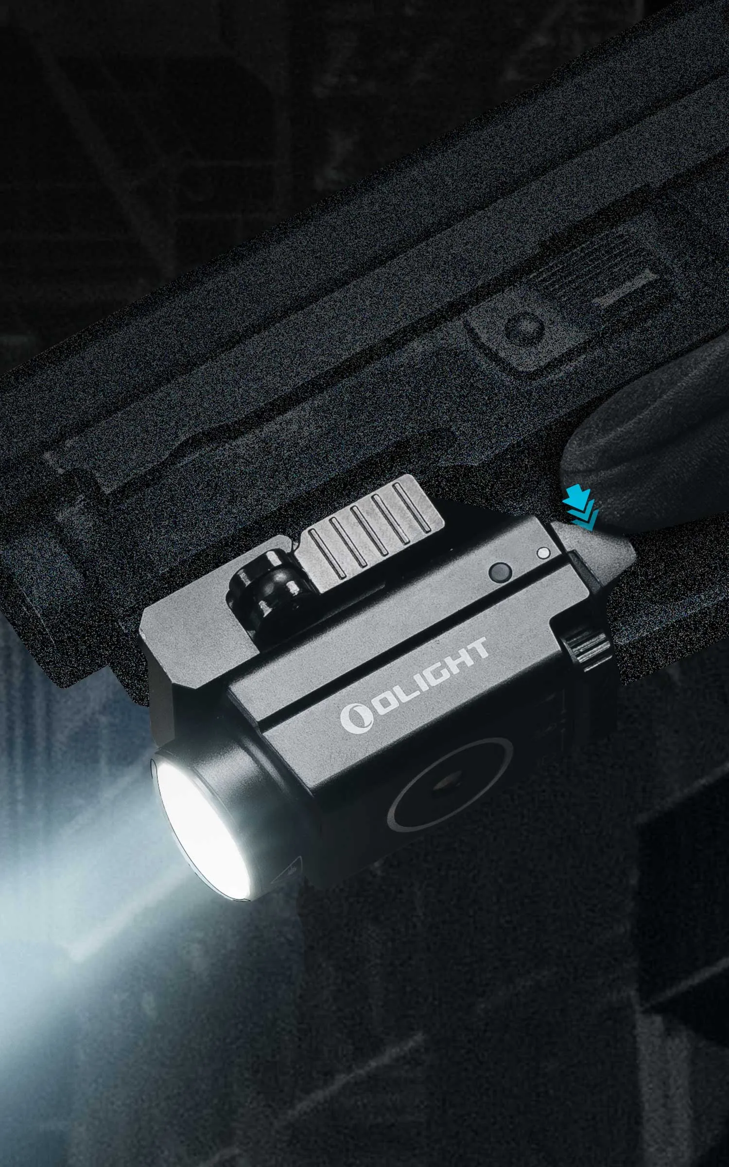 OLIGHT BALDR S タクティカルライト高輝度緑レーザー搭載マウント