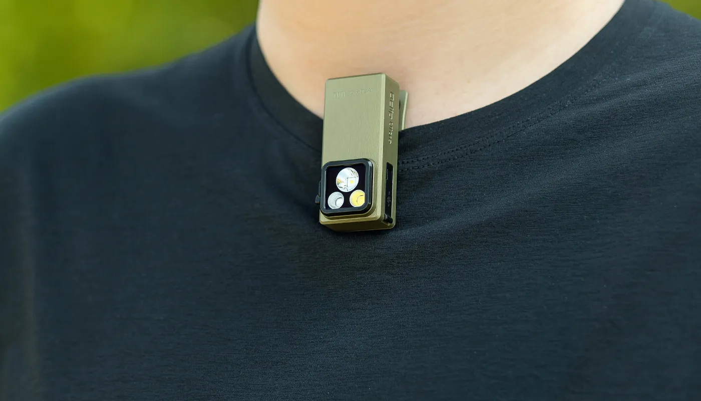 Oclip Ultra クリップライト LED 懐中電灯 UVライト搭載 超軽量小型