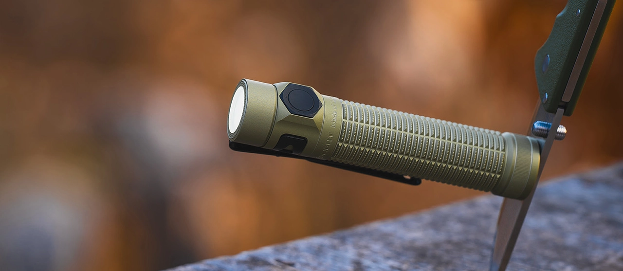 Baton turboとOclipUltraのセット Baton Ultra 懐中電灯 強力 LEDライト 1800ルーメン デュアル充電 USBC