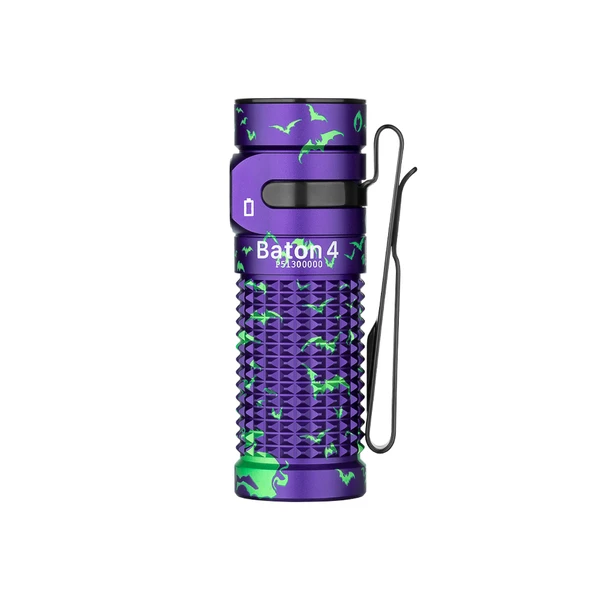 Olight Baton 4 懐中電灯 ワイヤレス充電器付き Baton 4 Premium Type C充電式懐中電灯&5000mAh充電ケース