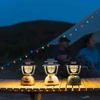 Olight Olantern Classic 2 Proブロンズ、オフホワイト、グリーンの3色ランタン。ナイトキャンプで快適な照明を提供。