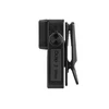 Olight Oclip 2 Ultra ブラック クリップライトの側面。ロータリースイッチと頑丈なクリップを備え、アウトドアや夜間作業の防災用ハンディライトとして最適。