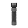 Olight Oclip Pro ブラック LED懐中電灯 垂直フロントビュー 滑り止めグリップ付き アウトドアや日常使いのコンパクトなハンディライト