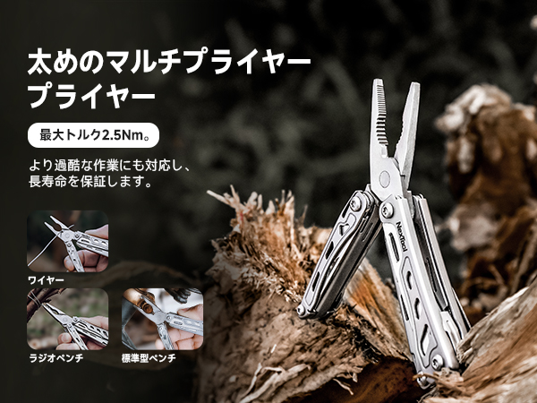 NexTool F12 マルチツール 15in1 多機能コンパクトツール 軽量