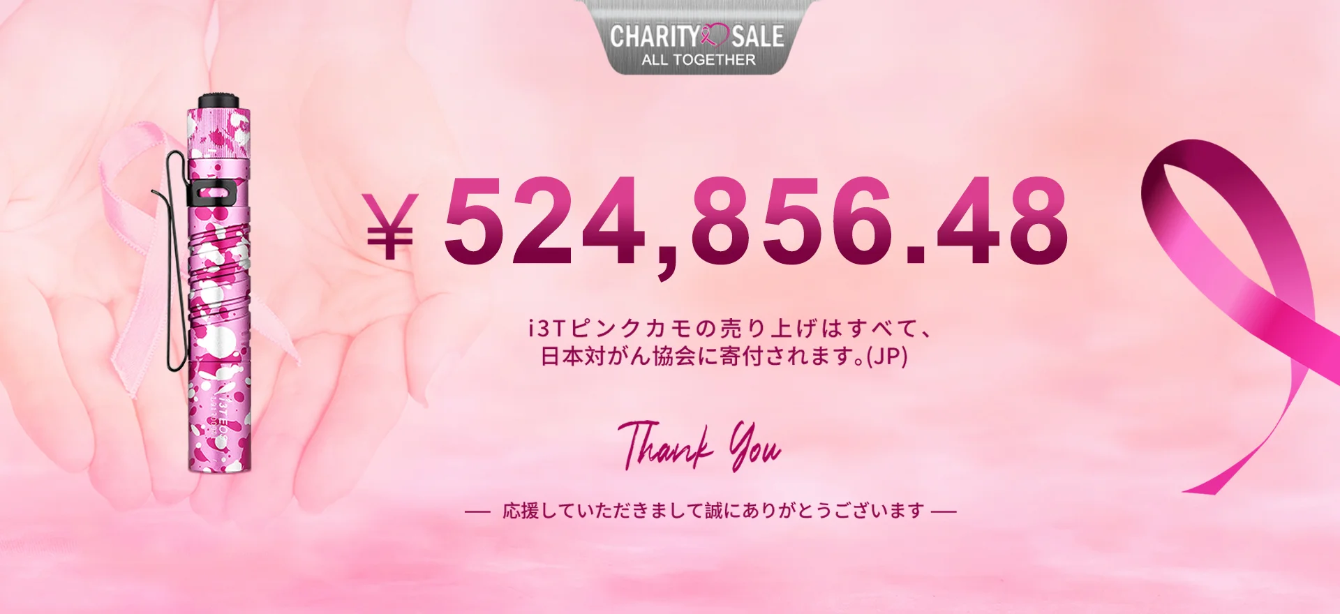  2021 チャリティーセールの報告