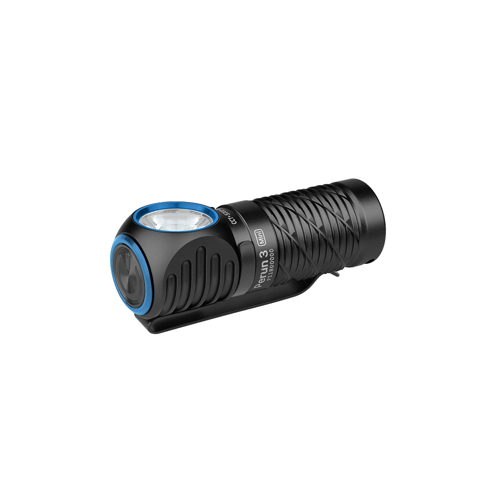 Perun 3 Mini｜60日間駆動の超軽量L型ヘッドライト - 1250ルーメン/54g