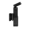 Olight Oclip 2 Ultra ブラック クリップライトの側面。USB充電ポートと可動式ヘッド、強力なクリップ付きで、アウトドアや夜間読書、防災用ライトとして最適。