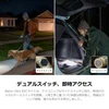 Olight Baton Ultra懐中電灯、デュアルスイッチが特徴で、犬の散歩や車のトランクでの作業に理想的。