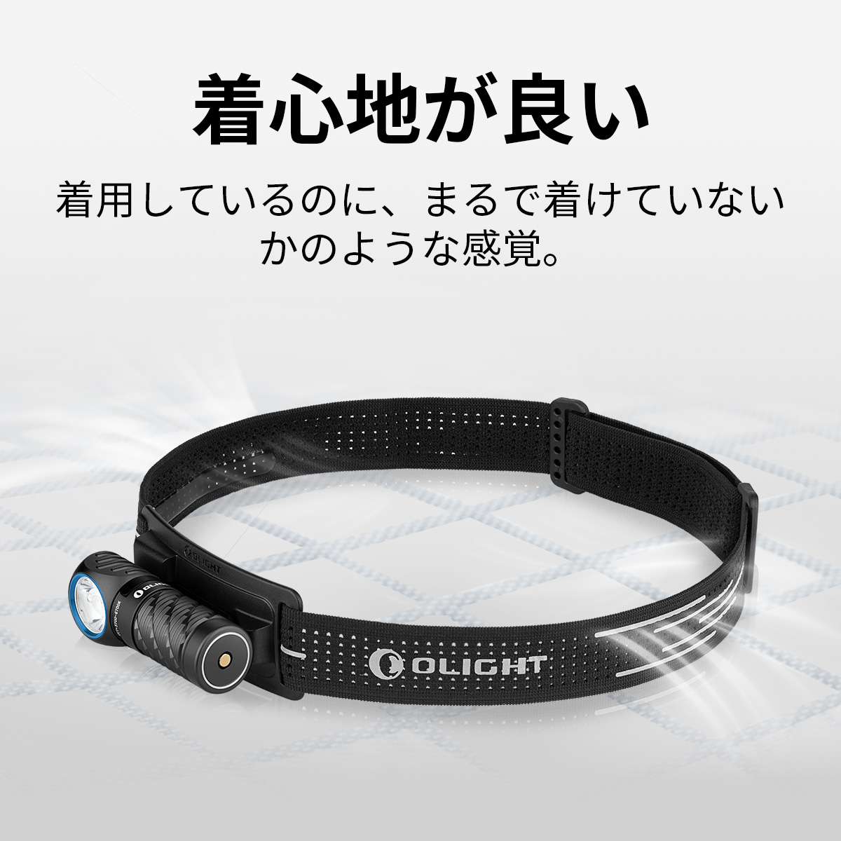 Perun 3 Mini｜60日間駆動の超軽量L型ヘッドライト - 1250ルーメン/54g