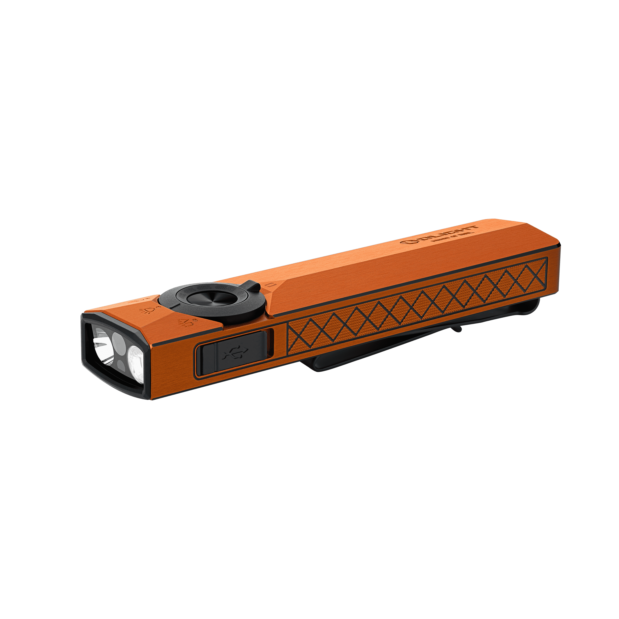 ArkPro Olight 薄型LEDフラッシュライト 万能多機能ライト UV レーザー