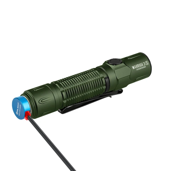 WARRIOR 3S センサー付きタクティカルライト Olight Warrior 3S Rechargeable Dual-Switch Tactical Flashlight