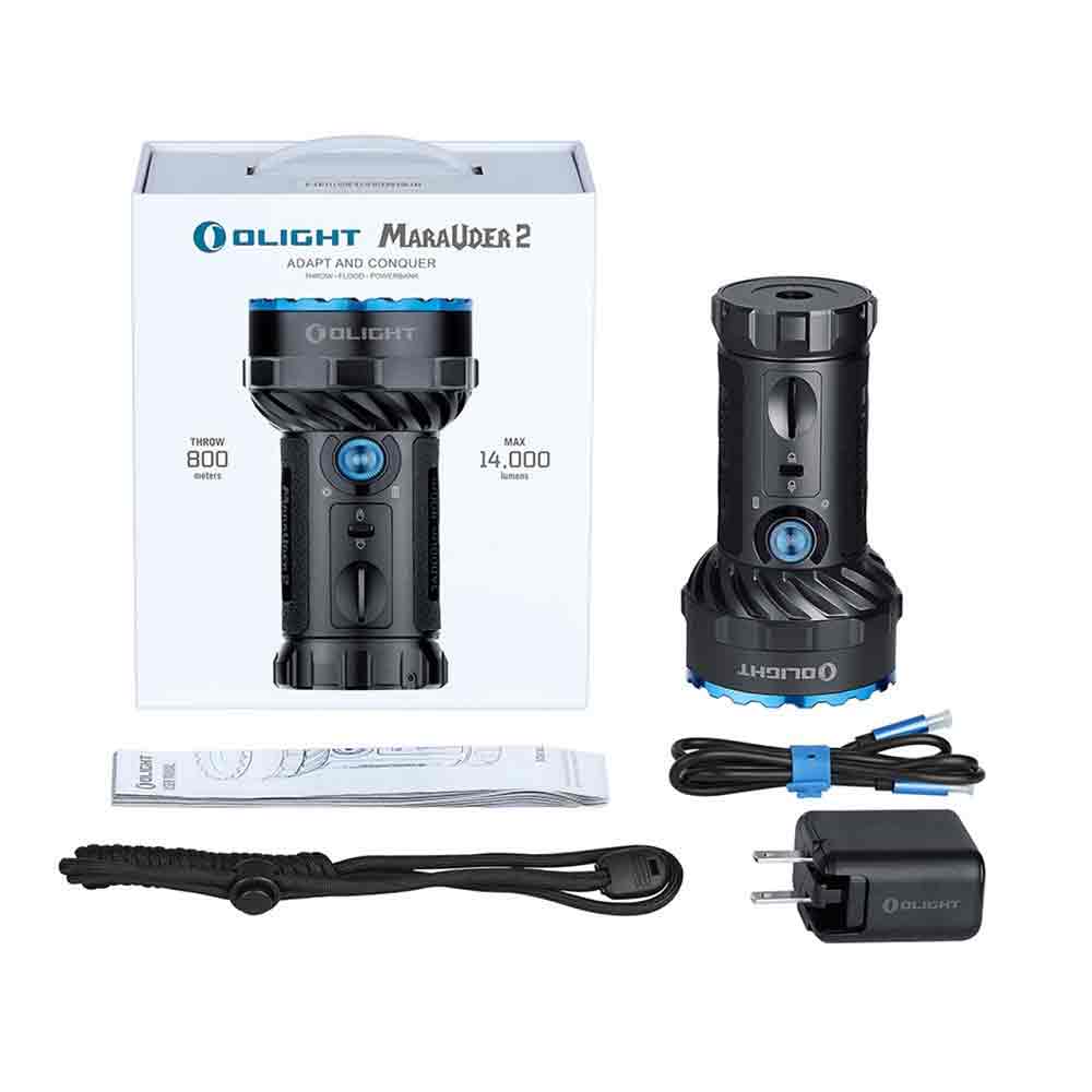 Marauder 2 14000ルーメン 高輝度 懐中電灯【新品未使用】 Marauder 2 懐中電灯 高輝度 14000ルーメン 強力 LED IPX8防水 双方向