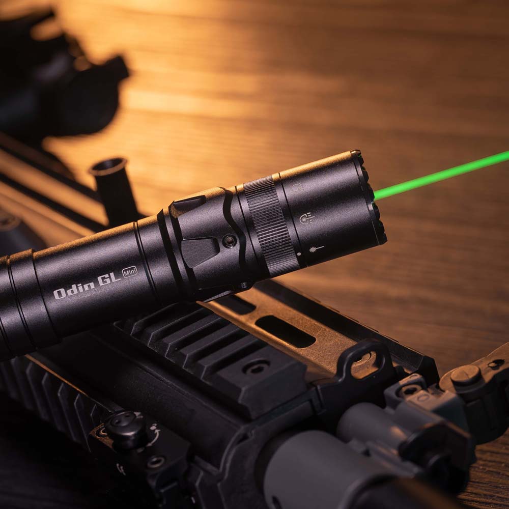 Odin GL Mini 緑のレーザー懐中電灯 - Olight Japan