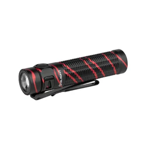 オーライトのBaton 3 Pro限定版LED懐中電灯。等高線模様のチタン製モデルと、パープル、ブラック、グリーン、オレンジなど豊富なカラーバリエーション。防災やアウトドアにおすすめの高性能コンパクトライト。