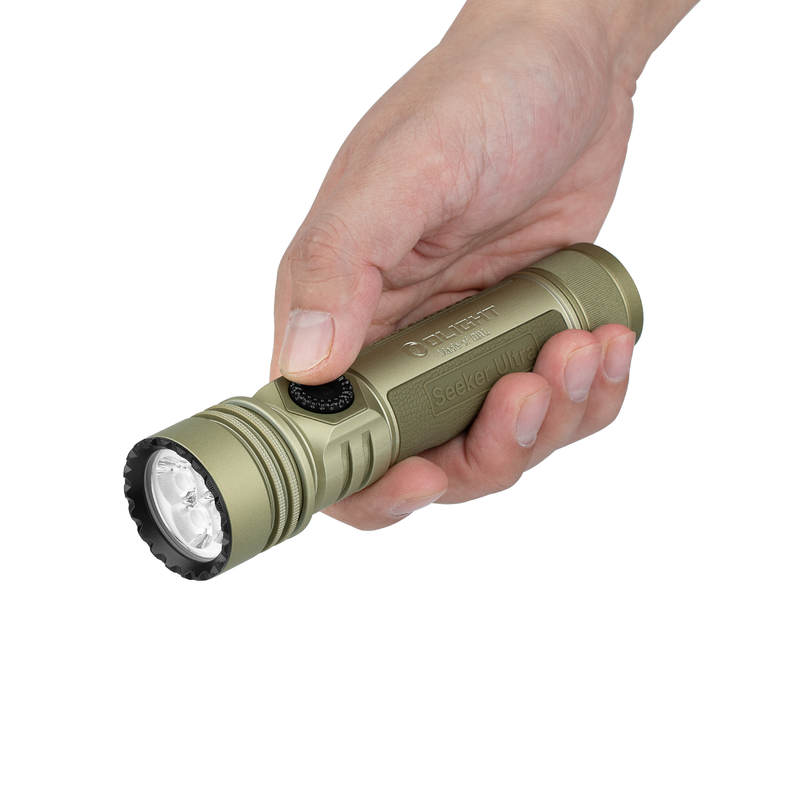 Seeker Ultra LED懐中電灯 強力4800ルーメン 充電式フラッシュライト