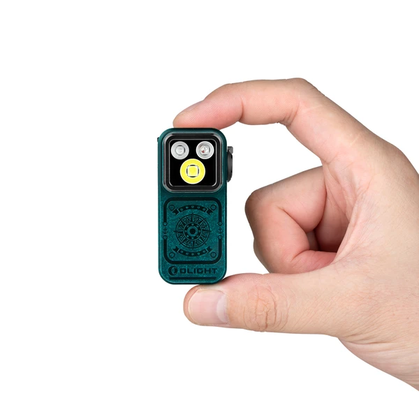 Oclip Pro S クリップ式懐中電灯 5-in-1マルチカラーLED UV RGBミニ
