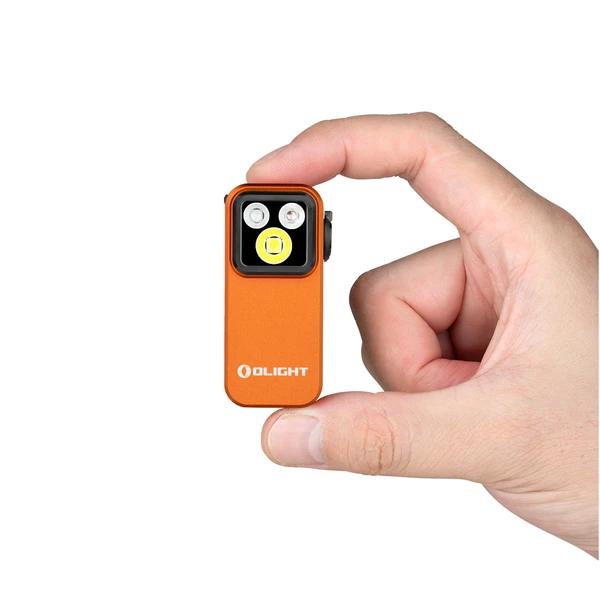 Oclip Pro S クリップ式懐中電灯 5-in-1マルチカラーLED UV RGBミニ