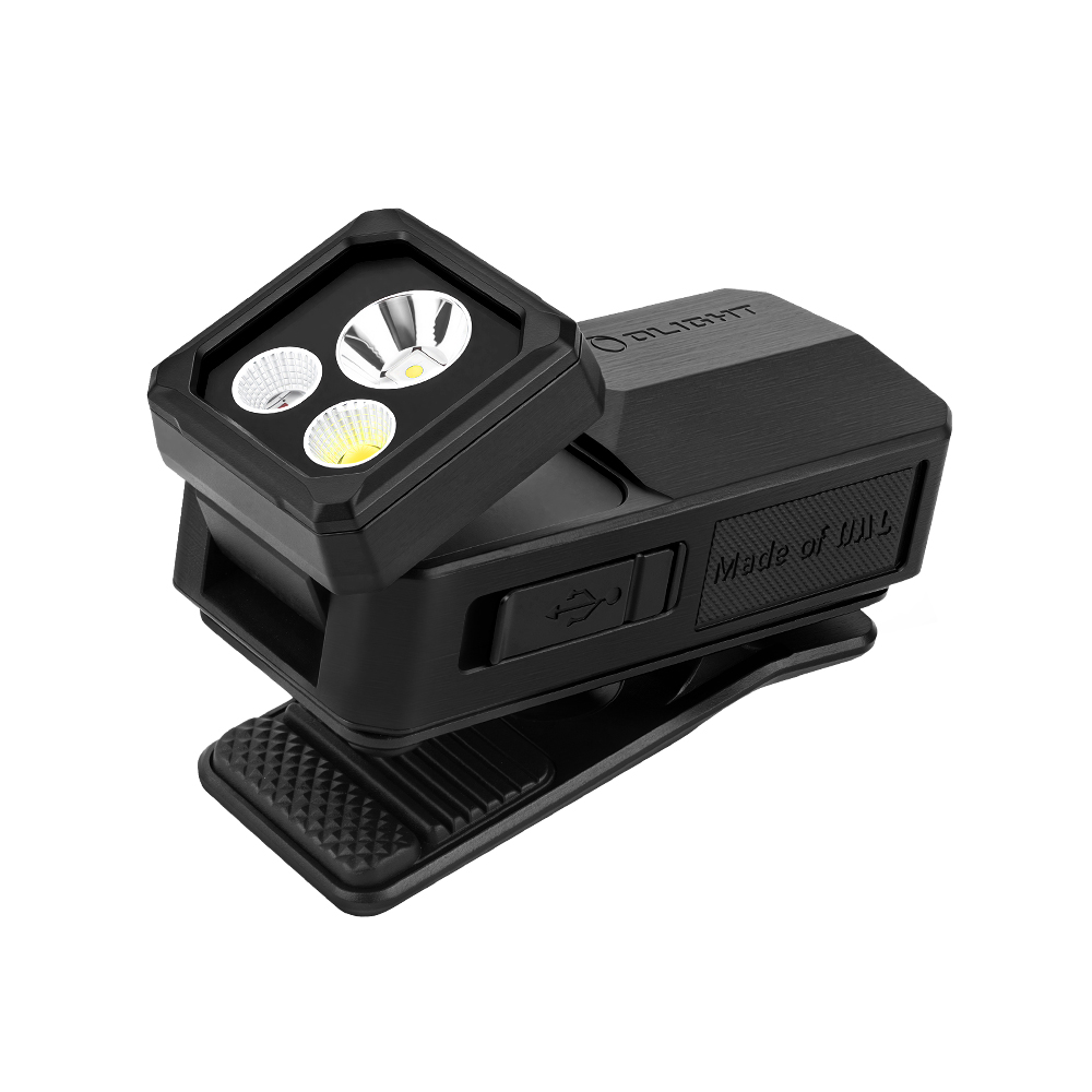 Oclip 2 Ultra クリップライト LED充電式 4光源 角度調整強力磁石