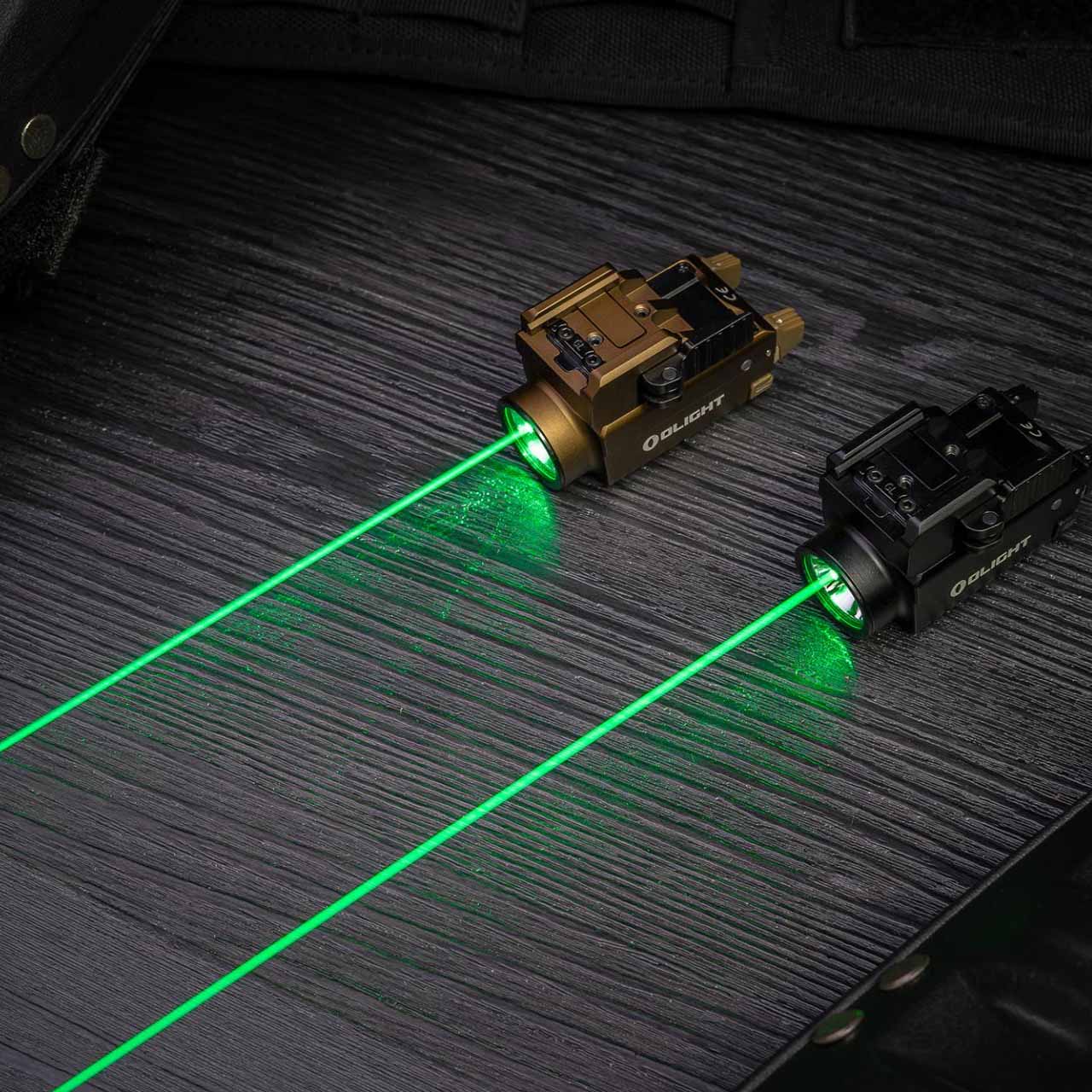 OLIGHT BALDR S タクティカルライト高輝度緑レーザー搭載ウェポン