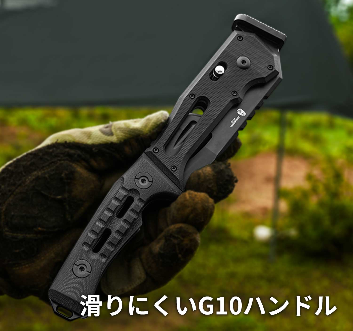 OSelectアウトドア折りたたみハチェットキャンピングアックス