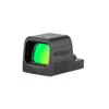 OlightブラックOsight SEリフレックスサイト、アダプタープレート付き、銃器照準用