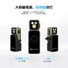Olight Oclip 2 Ultra カーキ 充電ドック付きクリップライトの正面・側面マルチアングル 1000mAh大容量バッテリーで長時間点灯可能なアウトドア・キャンプ用小型LEDライト