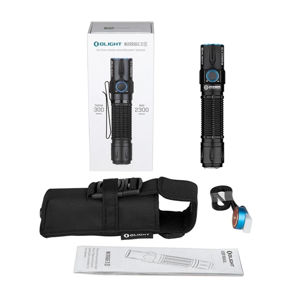 Warrior 3S Oclip Pro ガチタマTV レーザー刻印 LED懐中電灯 2300