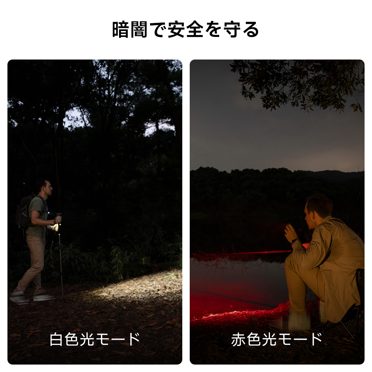 GCOOP 赤色LED光療法デバイス ジクップ 2023 動作ok Oclip Pro LEDクリップライト ランニング 作業用 小型強力ライト 3つの