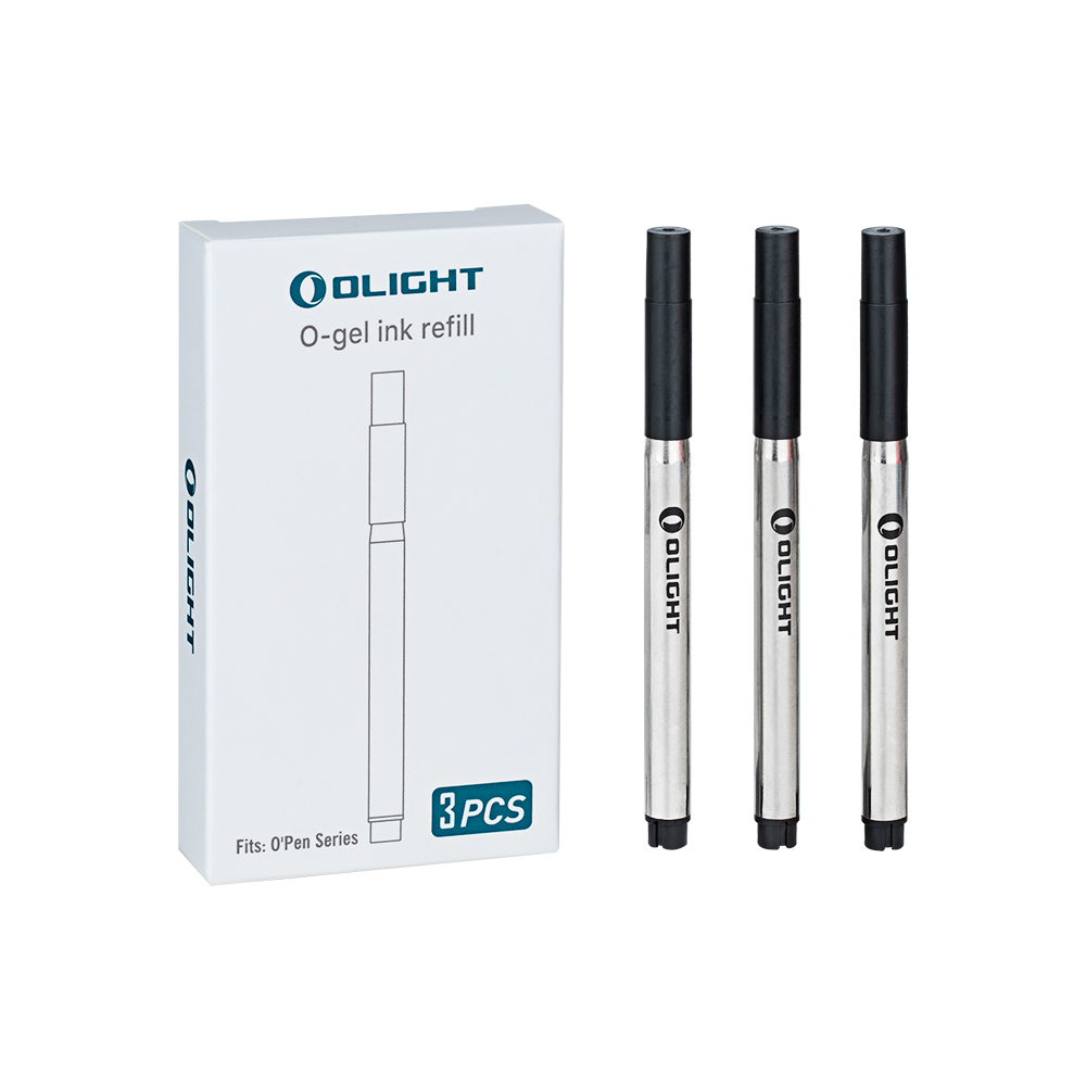 Olight O Pen ボールペン替え芯 ブラック リフィル3本入り - Olight Japan