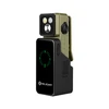 Olight Oclip 2 Ultra オリーブドラブのクリップライトとバッテリーケース、デジタル残量表示のある斜め正面からの製品画像