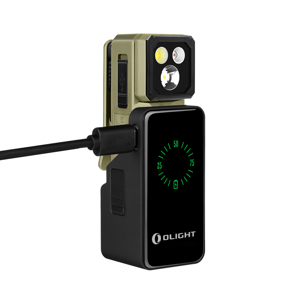 Oclip 2 Ultra クリップライト LED充電式 4光源 角度調整強力磁石