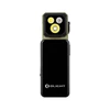 Olight Oclip 2 Ultra オリーブドラブの正面クリップライト。3つのLED光源を備えたコンパクトな多機能EDCライト、夜間のアウトドアや日常の持ち運びに便利。