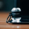 OLIGHT懐中電灯、キーホルダー付きの小型LEDランプ、明るい白い光、屋外用、充電式