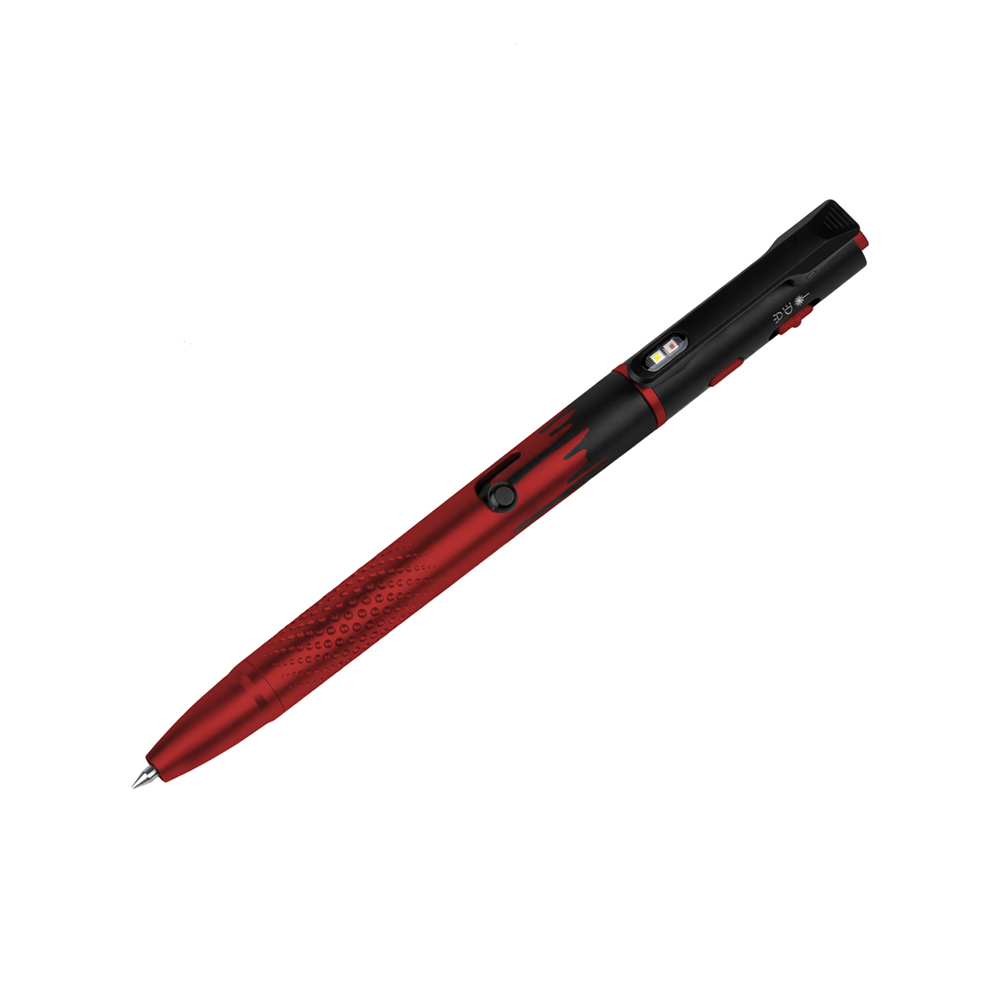 OLIGHT オーライト O'Pen3 ワインレッド ボールペン ペンライト Open 3多機能ペンライト 120ルーメン USB充電式 グリーンレーザー付き